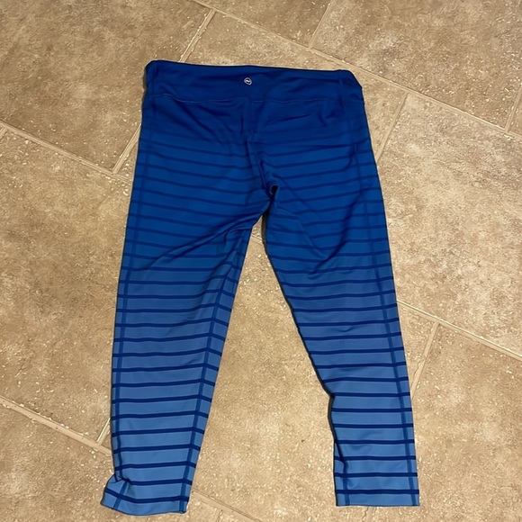 Vineyard Vines Athletic Pants Stripes Blue Large - Picture 2 of 4